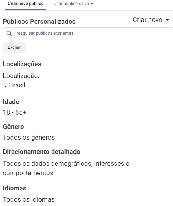 Etapa 2: Identifique seu público - como anunciar no instagram