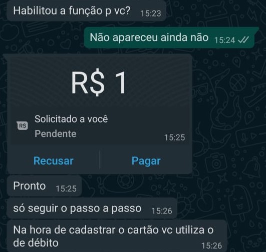 WhatsApp Pay: envie e receba dinheiro nas suas conversas