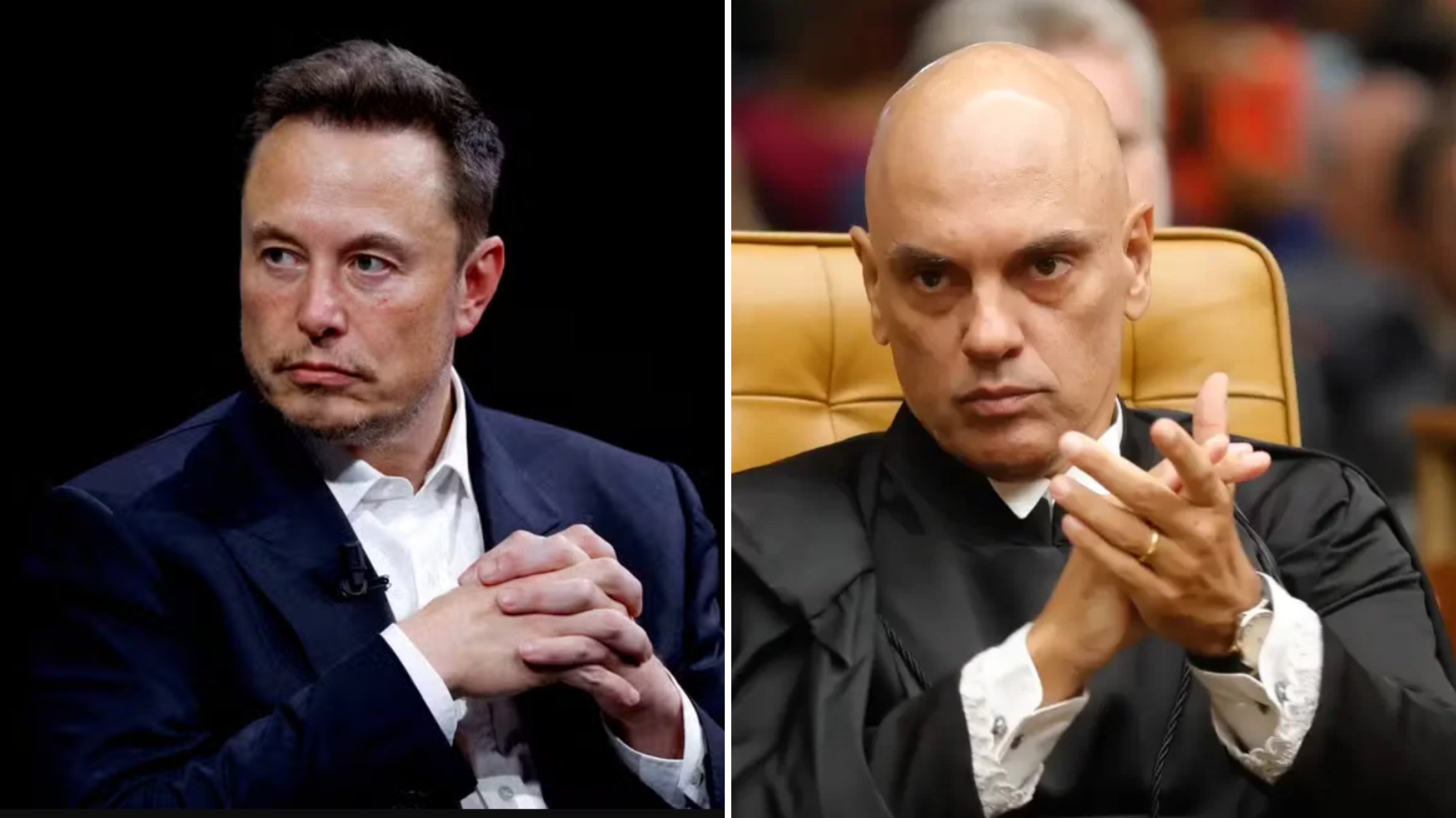 Elon Musk e Alexandre de Moraes a disputa que abala as redes